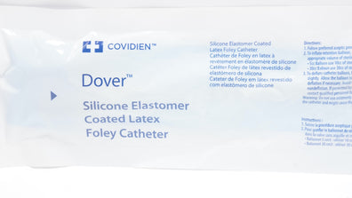 Covidien 402714 Dover Silicone Elastomer Coated Foley Cath. 2 Way, 5ml, 14Fr/Ch
